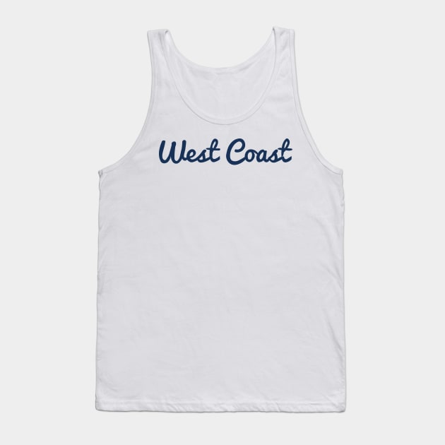 West Coast Tank Top by lounesartdessin